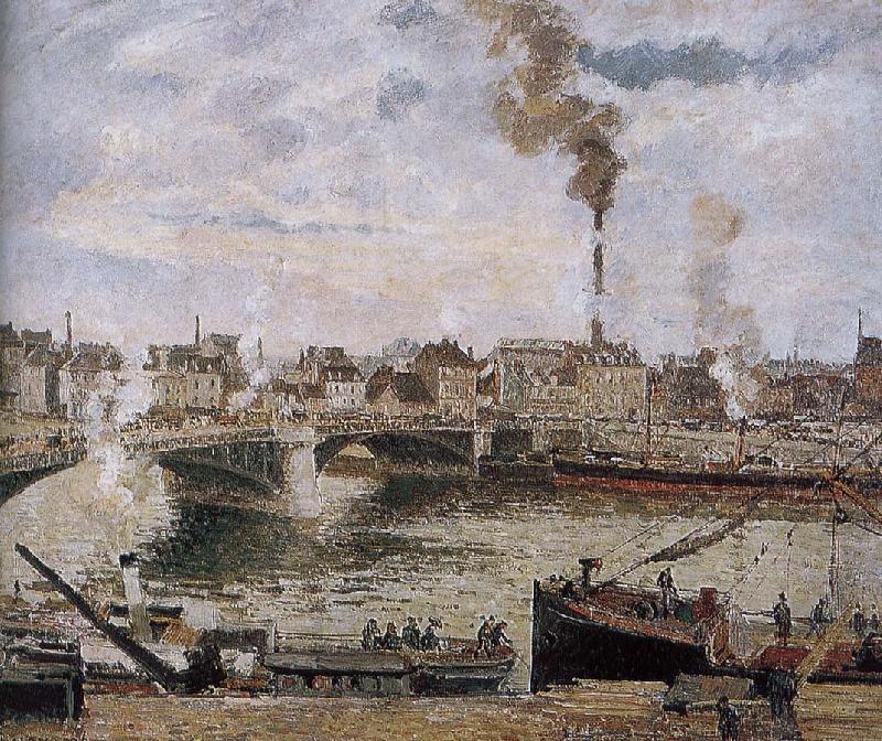 Camille Pissarro Bridge oil painting picture